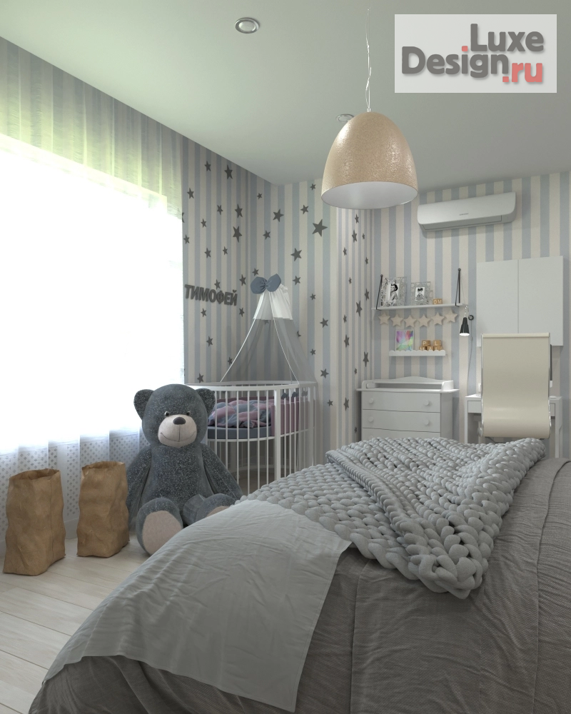 Дизайн интерьера спальни "Спальня в скандинавском стиле" (фото 3)