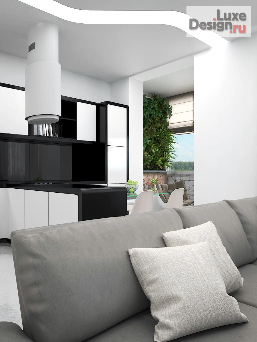 Дизайн интерьера квартиры "Студия Симферополь" (фото 6)