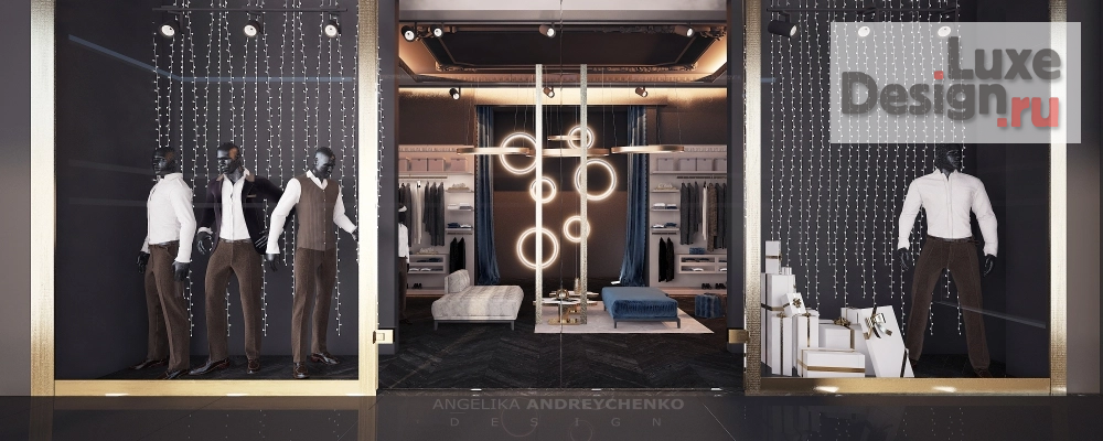 Дизайн интерьера бутика "Boutique" (фото 3)