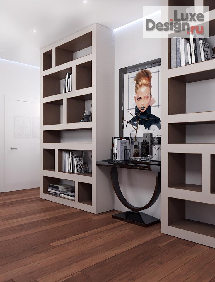 Дизайн интерьера гостиной "Гостиная-кухня" (фото 4)