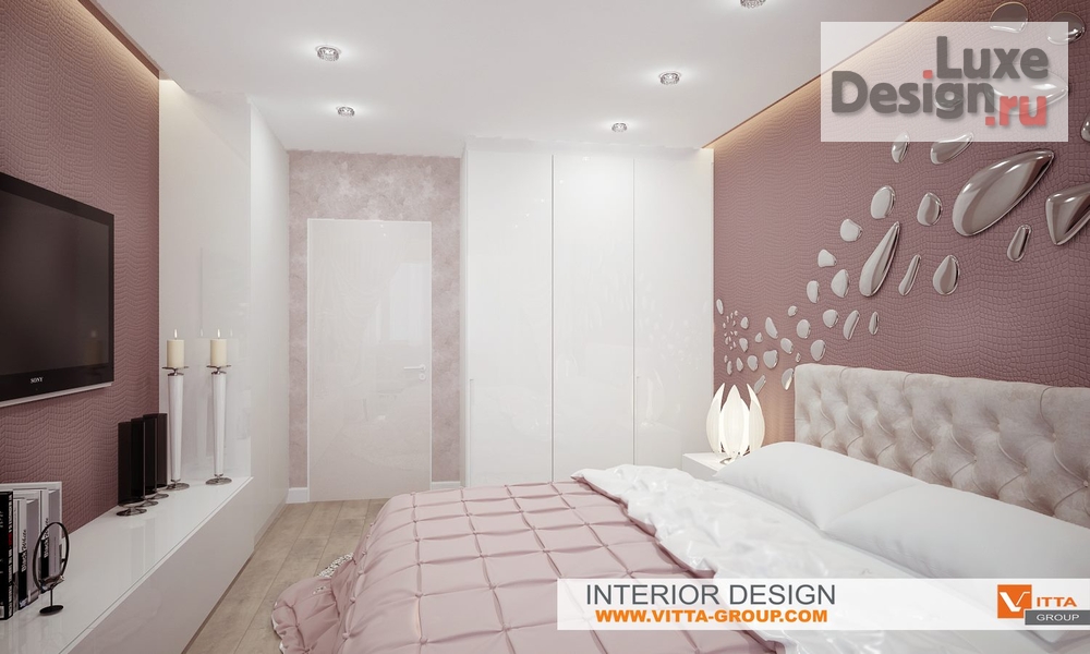 Дизайн интерьера спальни "Спальня в Москве" (фото 4)