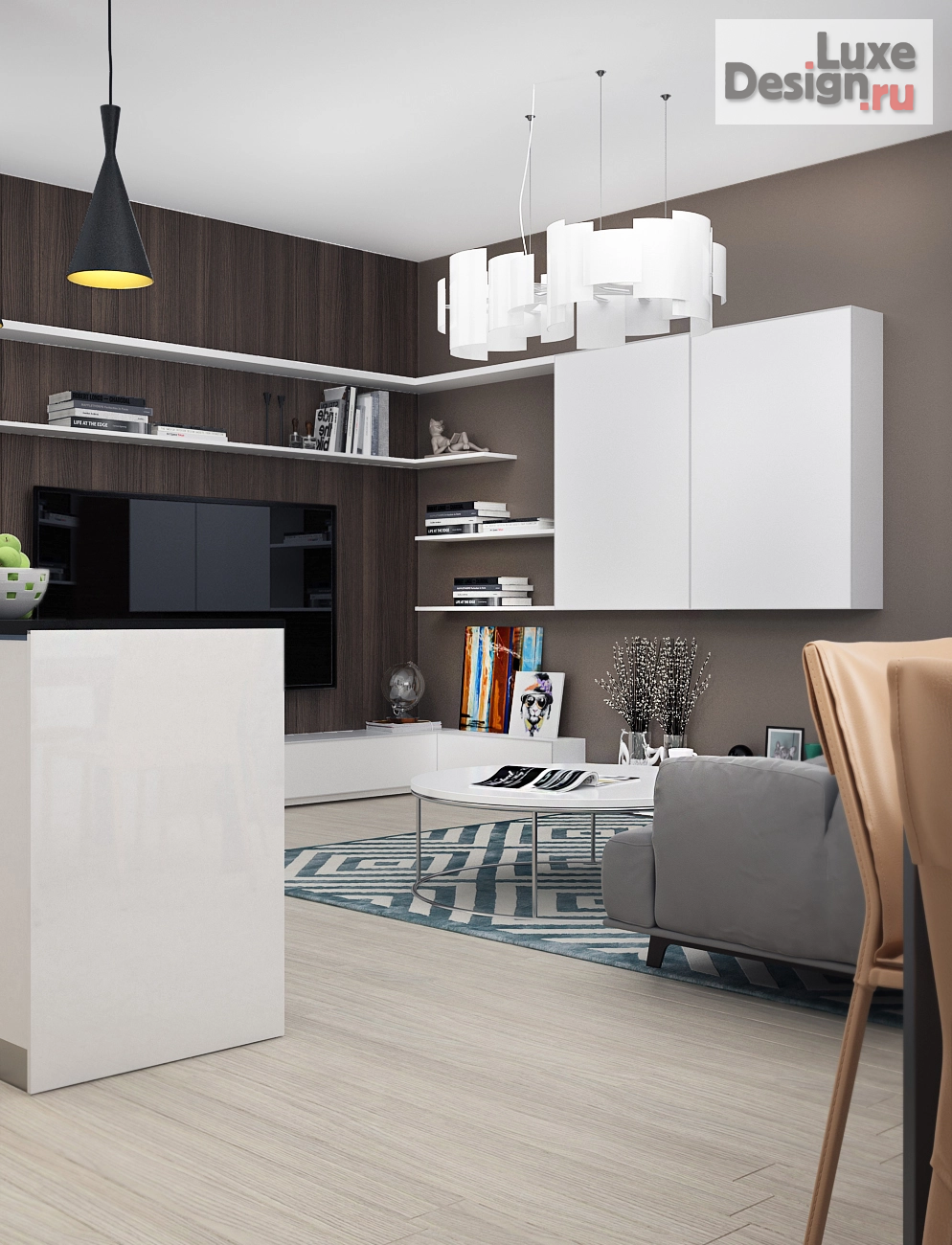 Дизайн интерьера квартиры студии "Студия в Симферополе" (фото 2)