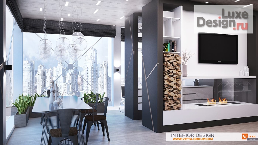 Дизайн интерьера лоджии "Woodscraper" (фото 3)