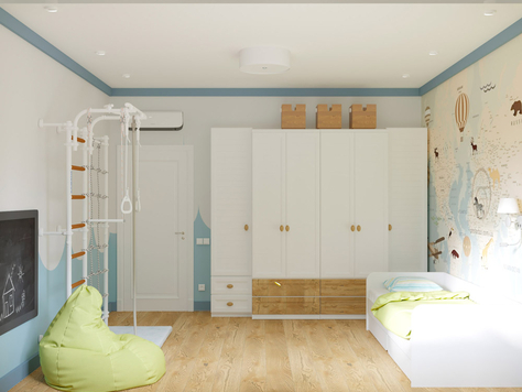 Дизайн интерьера детской в Симферополе "Детская комната"