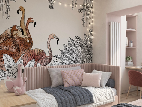 Дизайн интерьера детской в Симферополе "Детская для девочек"