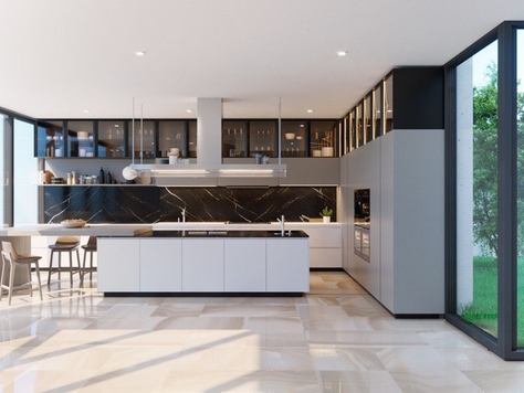 Дизайн интерьера гостиной в Симферополе "Интерьер дома в Маями от “VITTA-group”"